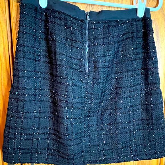 One Clothing Black Sequined Skirt - Picture 2 of 3